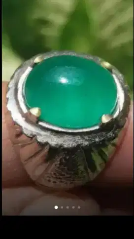 Jual Batu Cincin Green Jadeite Jade Giok Burma Keren Good