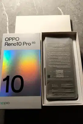 OPPO RENO 10 PRO 5G 12/256 99% Seperti Baru !! Nego Tipis !!