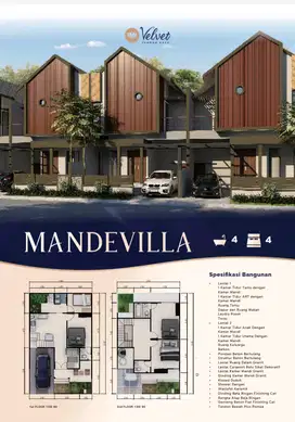 Velvet Juanda Raya, Hunian 2 Lantai Nol Jalan Raya Juanda, Free Biaya²