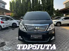 TOYOTA ALPHARD G ATPM AT 2012 BLACK EDITION