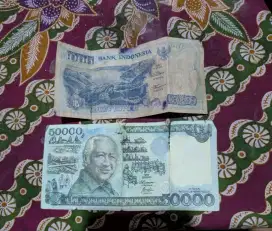 Duit lawas gambar Soeharto 1995