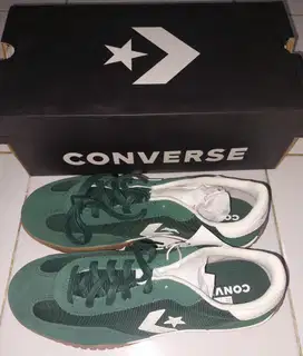 Converse Run Star Trainer Suede Women's Sneakers - Green