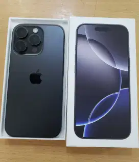 iPhone 16 Pro 256GB Black Titanium