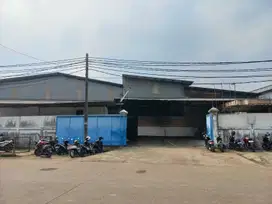 Dijual cepat tanah & bangunan ex pabrik di kawasan industri Balaraja