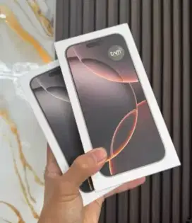 Murah new Iphone 16 pro max 256 grs resmi. Bs kredit/bs TT