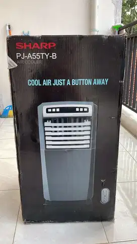 Sharp Air Cooller. PJ-A55TY-B. Baru Seminggu.