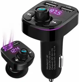 FM Transmitter bluetooth mobil baru