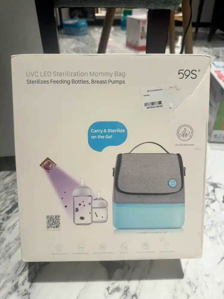 UVC LED sterillization mommy bag
