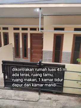 Kontrakan bebas banjir
