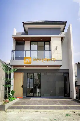 Rumah Baru Tanah Luas Dalam Komplek Dekat Pintu Tol di Meruyung Depok