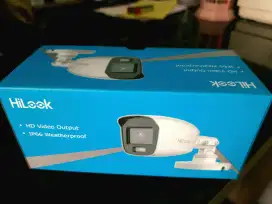 Paket CCTV canggih hilook full color gelap tetap berwarna