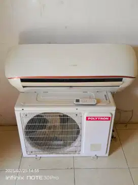 Ac 1/2 pk polytron dan panasonic