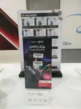 Oppo A3x Ram 6/128gb ATLANTIS DAHSYAT