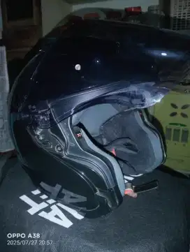 Helm NJS KAIROZ GT solid.microlock.black glossy