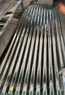 Seng gelombang rijek pabrik 80x300x0,3
