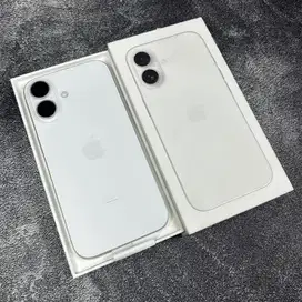 Iphone 16 128GB White Garansi 13/06/2026 BH 100 CC 0 Ibox Open Box Aja