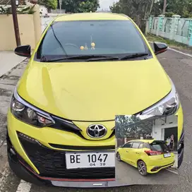 Jual cepat Toyota Yaris Tipe tertinggi S TRD tahun 2019, KM msh 17 rib