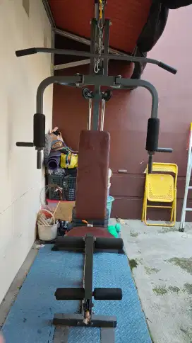 Alat Homegym Berwyn 1 Sisi Beban 50 kg Multifungsi, Minus Bisa Nego