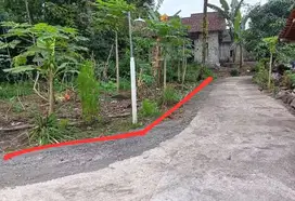 Dijual Pekarangan Bagus di Selatan IBARBO, Caturharjo, Yogyakarta