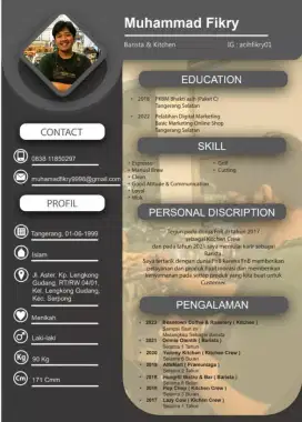 Cari kerja fnb dan lainnya