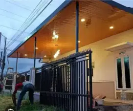 Menjual bahan dan terima terpasang plapon pvc
