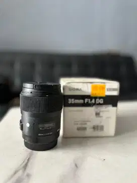 Sigma art 35mm for canon