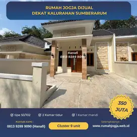 Rumah Murah Jogja dekat Kalurahan Sumberarum Moyudan Sleman