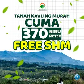 Tanah Murah View Sejuk diBogor timur Dekat Jakarta