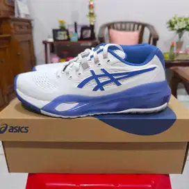 Sepatu Asics Gel Resolution X White/Dark Cobalt Size 41.5 (26 cm)