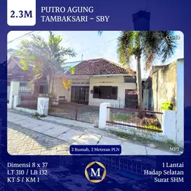 Rumah Putro Agung Rangkah Tambaksari dkt Kenjeran Kapas Krampung