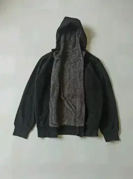 Hoodie uniqlo Zipper sherpa
