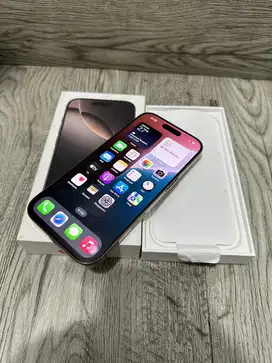 Iphone 16 Pro Max 256gb Desert IBOX Garansi On Juni 2026 Like New