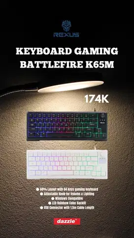 Keyboard Membran rexus K65M