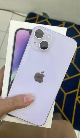 Iphone 14 puple 128gb Like New no pro max 13 15 16 plus