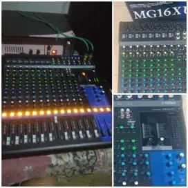 mixer yamaha 16xu