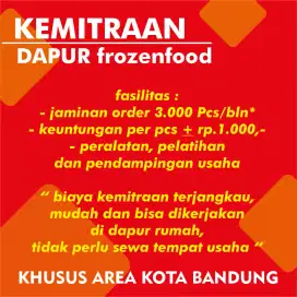 Kerjasama usaha bandung produksi frozen food