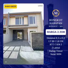 Rumah Baru Rungkut Harapan dkt Gununganyar Tenggilis UPN MERR UBAYA