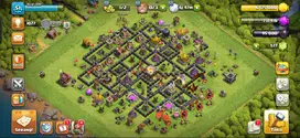 JUAL AKUN COC TH9 MAXED! HERO KUAT, STORAGE PENUH, LANGKA & MURAH!