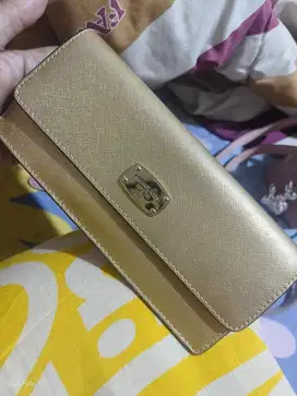 Dompet MK michael KORS ori flat gold murah
