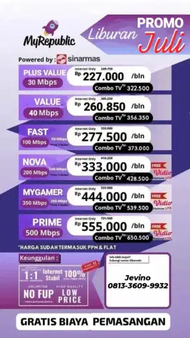 pemasangan wifi promo