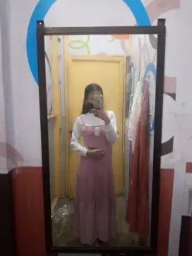 Ready 1 set Gamis Karet Cantik