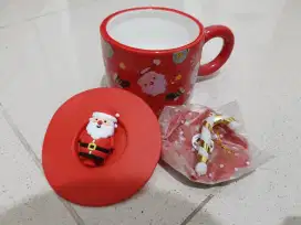 Cangkir Natal, Christmas Mug Merah