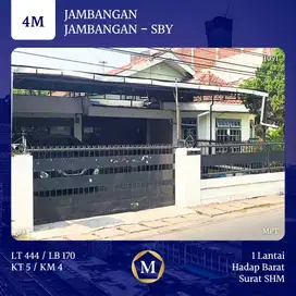 Rumah Jambangan dkt Gayungan Kebonsari Ketintang Ahmad Yani Tol Waru