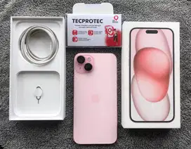 IPHONE 15 PLUS PINK 128GB GARANSI IBOX