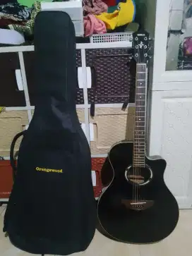 Prelove Gitar Akustik elektrik Yamaha APX 500II Original plus Gigbag