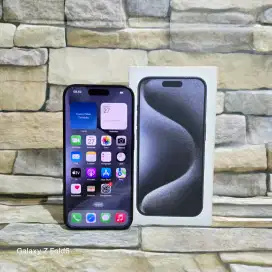 Iphone 15 Pro 128Gb Resmi ibox BH 88% Fulset segel mulus 98%