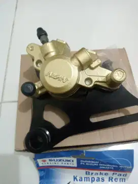 KALIPER NISIN PESTON SATU ORIGINAL DAN BRAKE PAD KAMPAS REM
