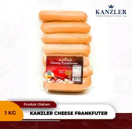 Kanzler Cheese Frankfurter Sausage | Sosis Sapi Isi Keju 1Kg