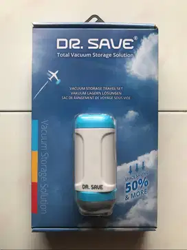 DR SAVE Portable Vacuum Bag-Kantong Plastik Vakum Travel
