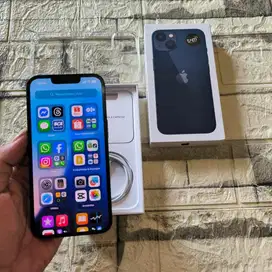Iphone 13 128Gb Midnight Ibox Like New Garansi Aktif